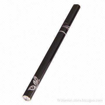 Black E-cigarette with Zircon Crystal Lampshade, Full Battery Can Keep 250 Puffs